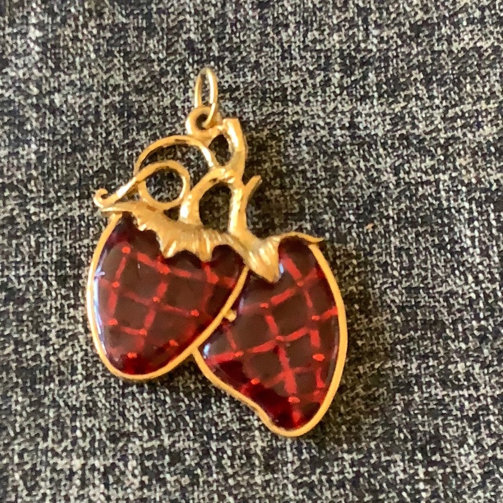Vintage 1960’s Strawberry Pendant